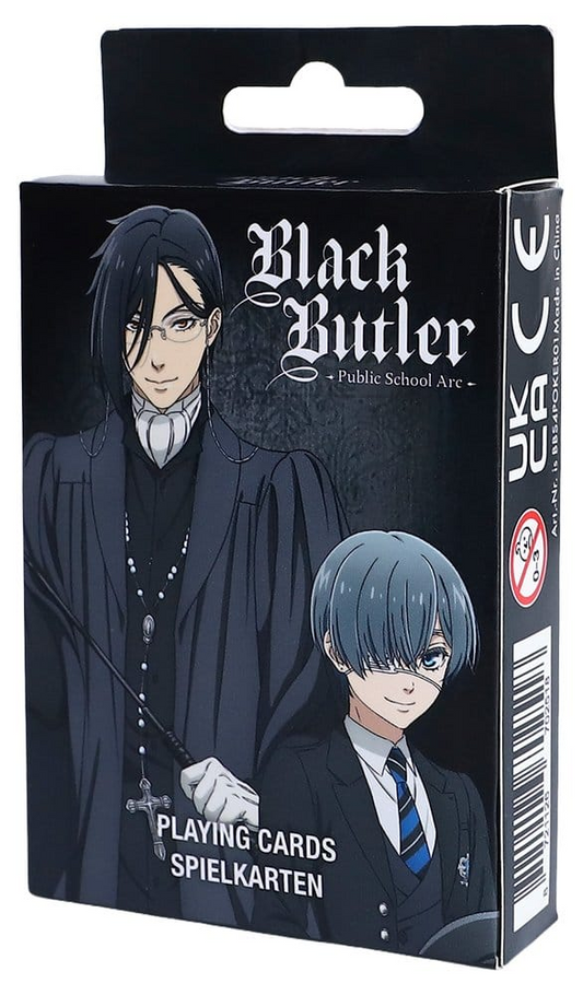 Black Butler: Public School Arc Playing Cards