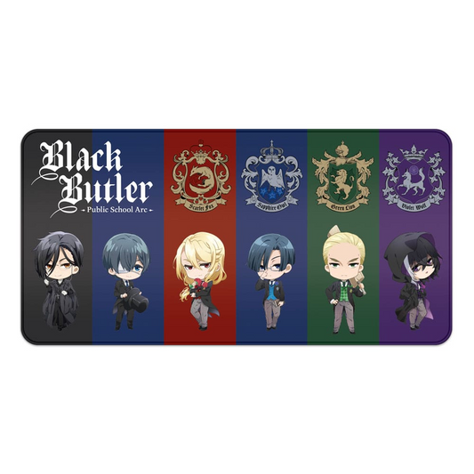 Black Butler XXL Mousepad Chibi & Emblem