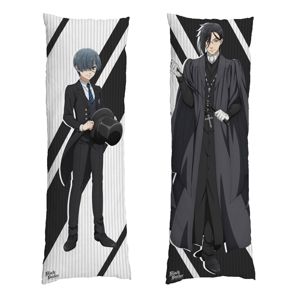 Black Butler Dakimakura Pillow Case Sebastian & Ciel