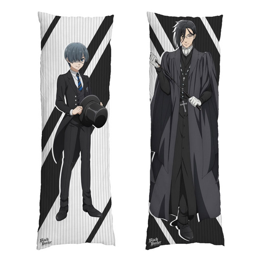 Black Butler Dakimakura Pillow Case Sebastian & Ciel