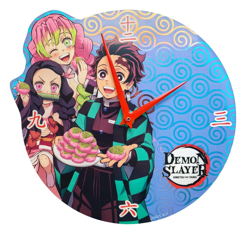 Demon Slayer: Kimetsu no Yaiba Holographic Wall Clock