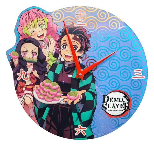 Demon Slayer: Kimetsu no Yaiba Holographic Wall Clock