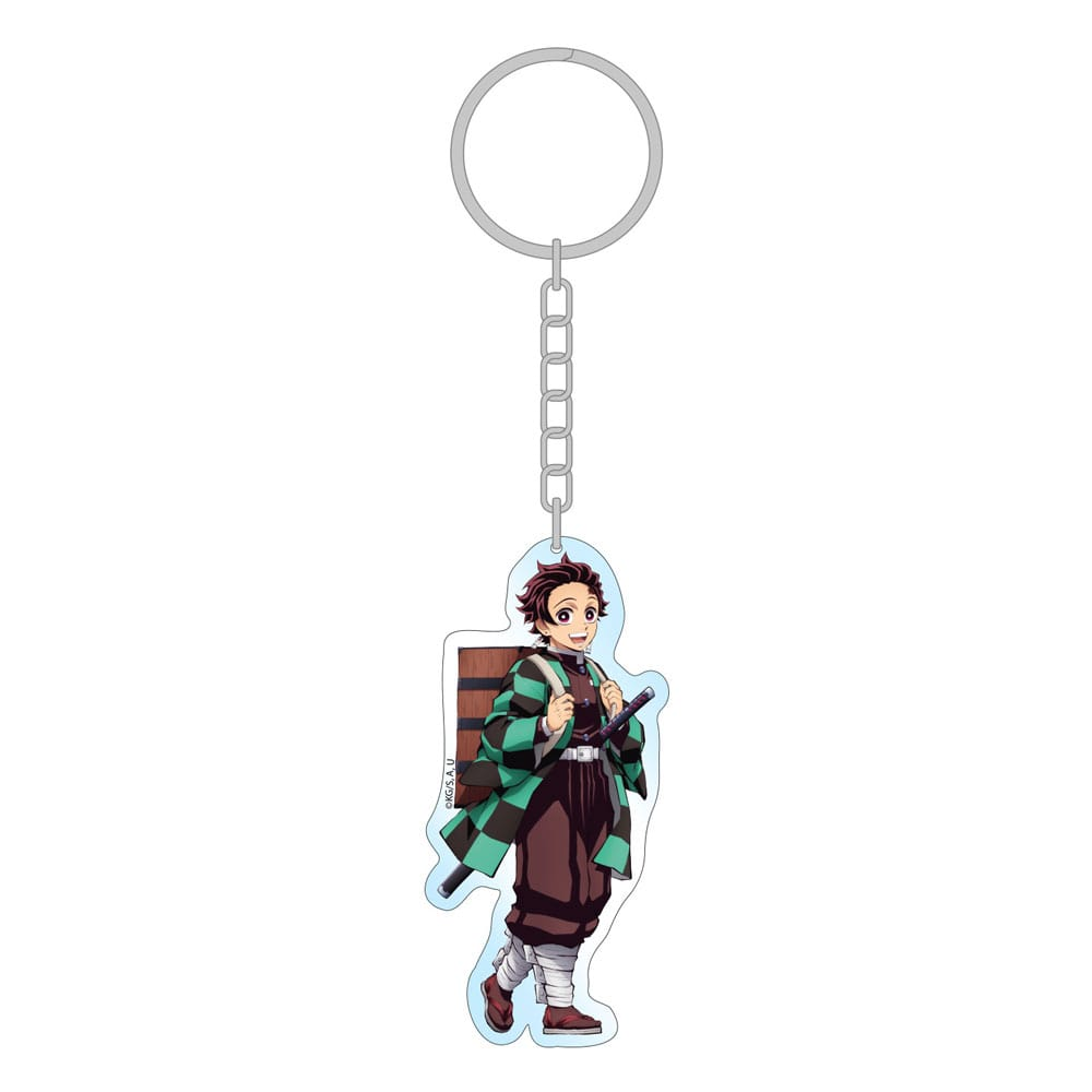 Demon Slayer: Kimetsu no Yaiba Acrylic Keychain Tanjiro Kamado Holographic Ver