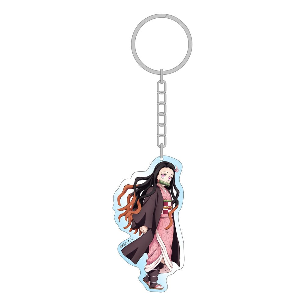 Demon Slayer: Kimetsu no Yaiba Acrylic Keychain Nezuko Kamado Holographic Ver