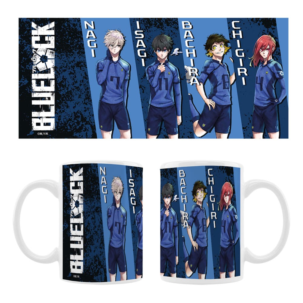 Blue Lock Mug Nagi, Isagi, Bachira & Chigiri