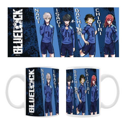 Blue Lock Mug Nagi, Isagi, Bachira & Chigiri