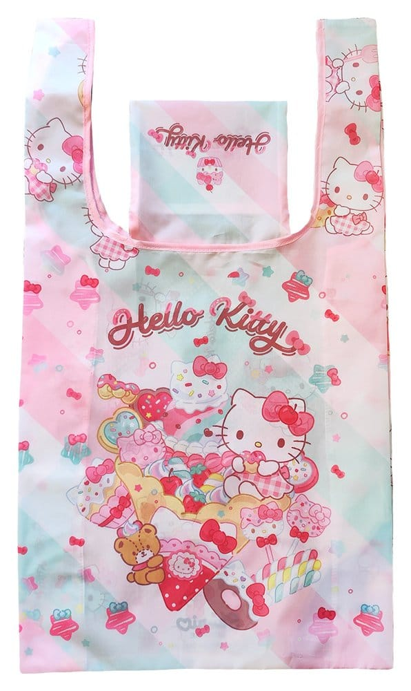 Sanrio Hello Kitty Foldable Shopping Bag Snack And Sweet ver