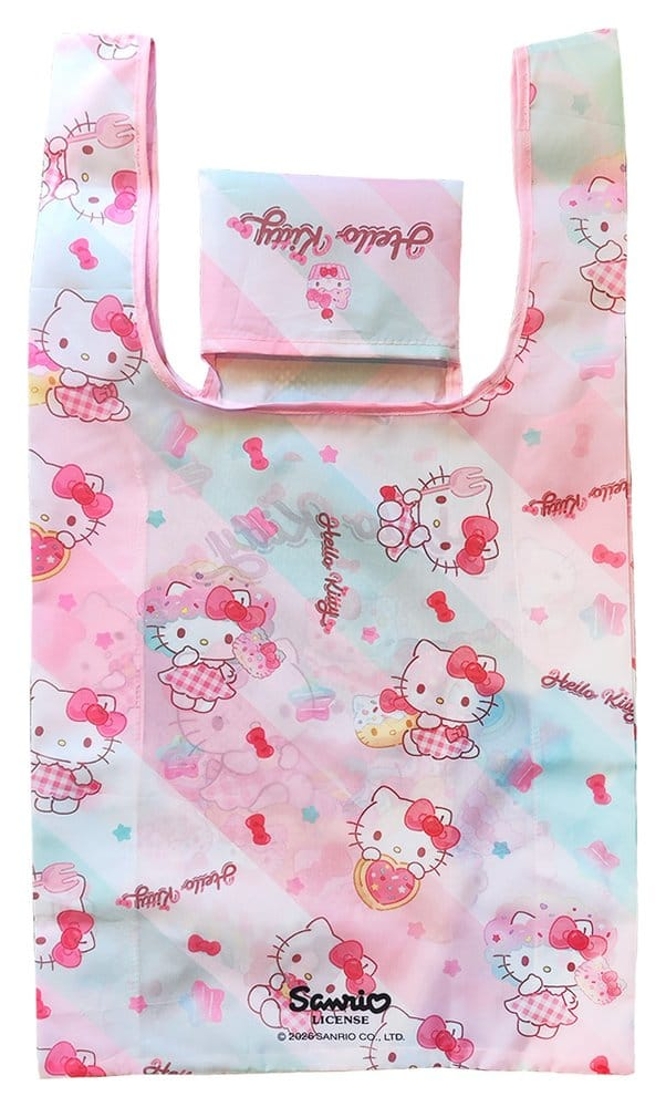 Sanrio Hello Kitty Foldable Shopping Bag Snack And Sweet ver