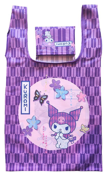 Sanrio Kuromi Foldable Shopping Bag Japanese ver