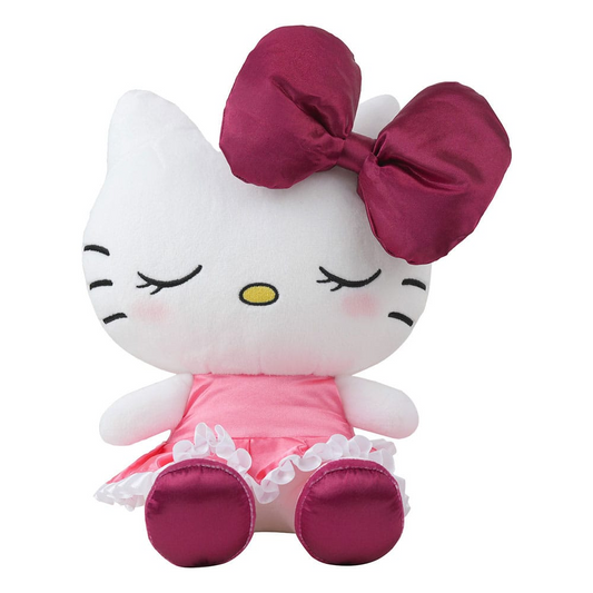 Sanrio Plush Hello Kitty Red Velvet Dress (Medium)
