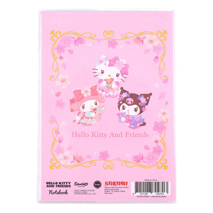 Sanrio Softcover Notebook Hello Kitty & Friends Sakura Series