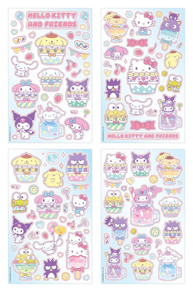 Sanrio Sticker Pack Hello Kitty & Friends 03 Cupcake ver