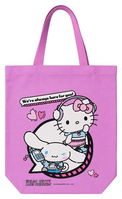 Sanrio Tote Bag Hello Kitty & Friends Pop Style