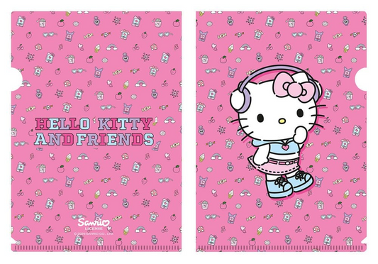 Sanrio Clearfile Hello Kitty Motive POP Ver