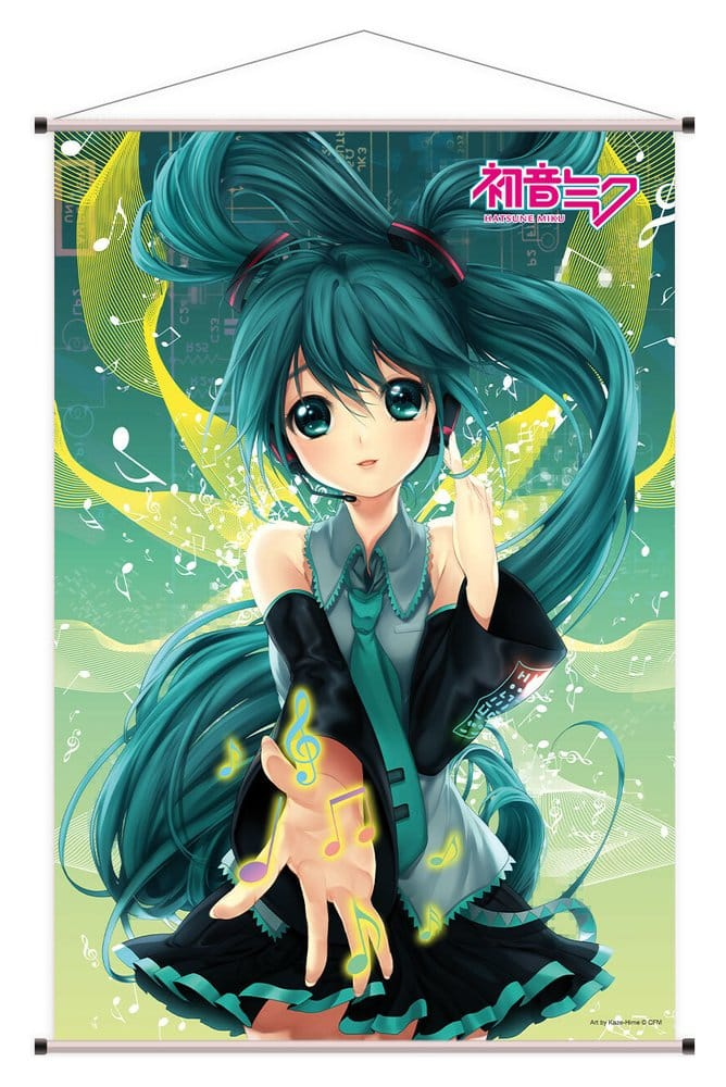 Vocaloid Wall Scroll Hatsune Miku Take My Hand Ver