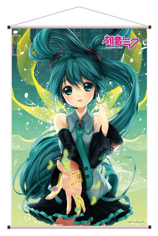Vocaloid Wall Scroll Hatsune Miku Take My Hand Ver