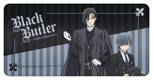 Black Butler: Public School Arc XXL Mousepad Sebastian & Ciel