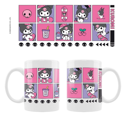 Sanrio Mug Kuromi Sk8 For Life Ver