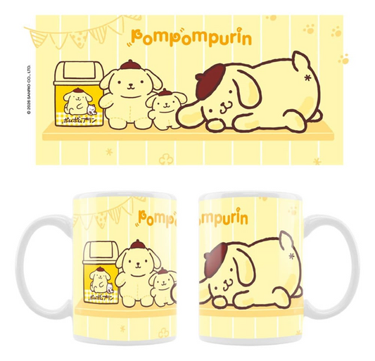 Sanrio Mug Pompompurin Squishy Cute Purin Ver. 2