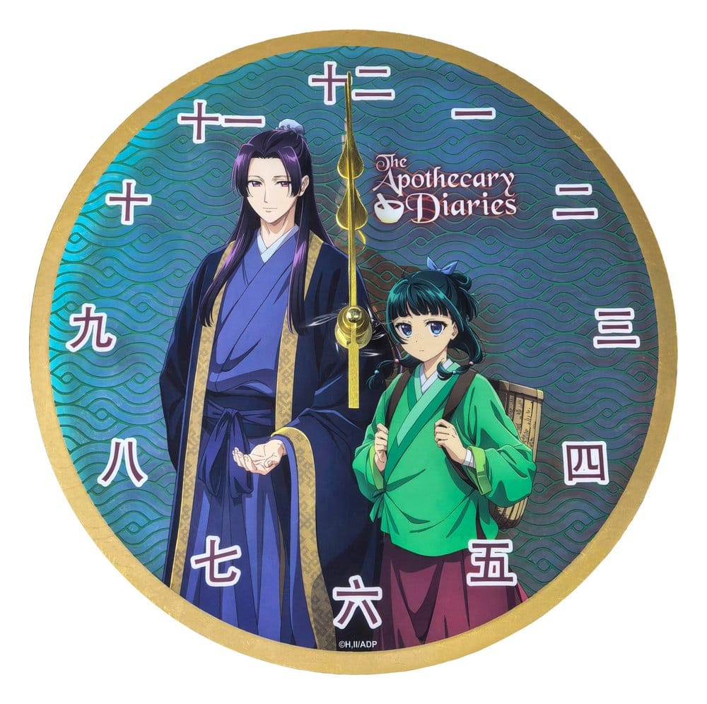 The Apothecary Diaries Acrylic Wall Clock Holographic Ver