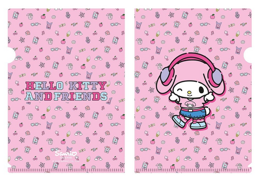 Sanrio Clearfile My Melody Motive POP Ver