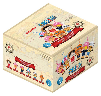 One Piece Keychain Plush Blind Box Vol. 01 - (COMPLETE BOX)