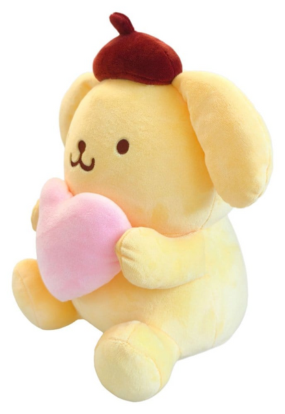Sanrio Plush Pompompurin Love Heart Ver