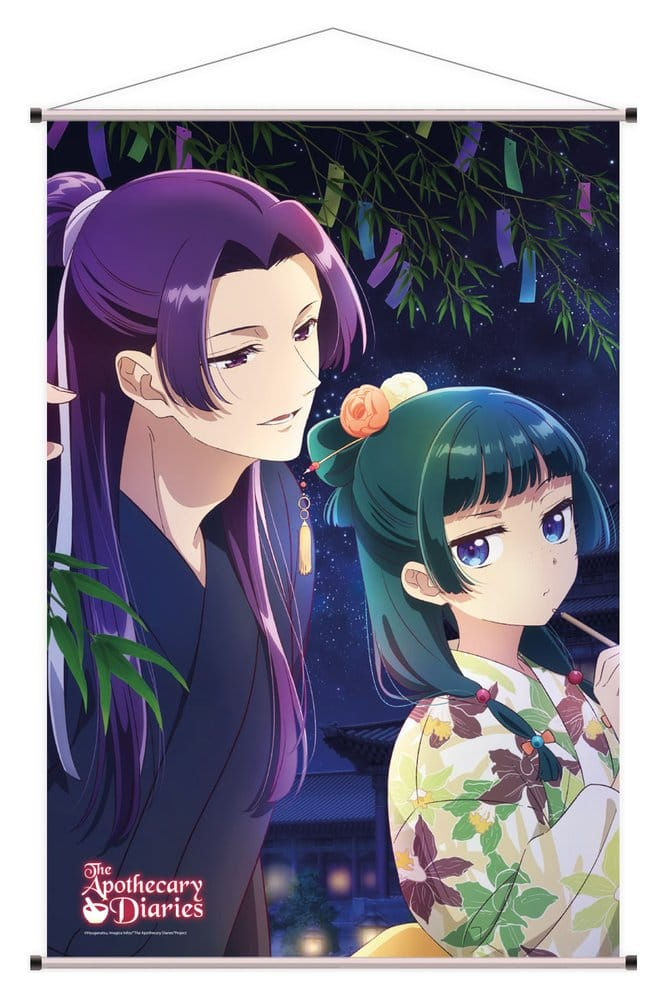 The Apothecary Diaries Wallscroll Maomao and Jinshi Lunar New Year 07