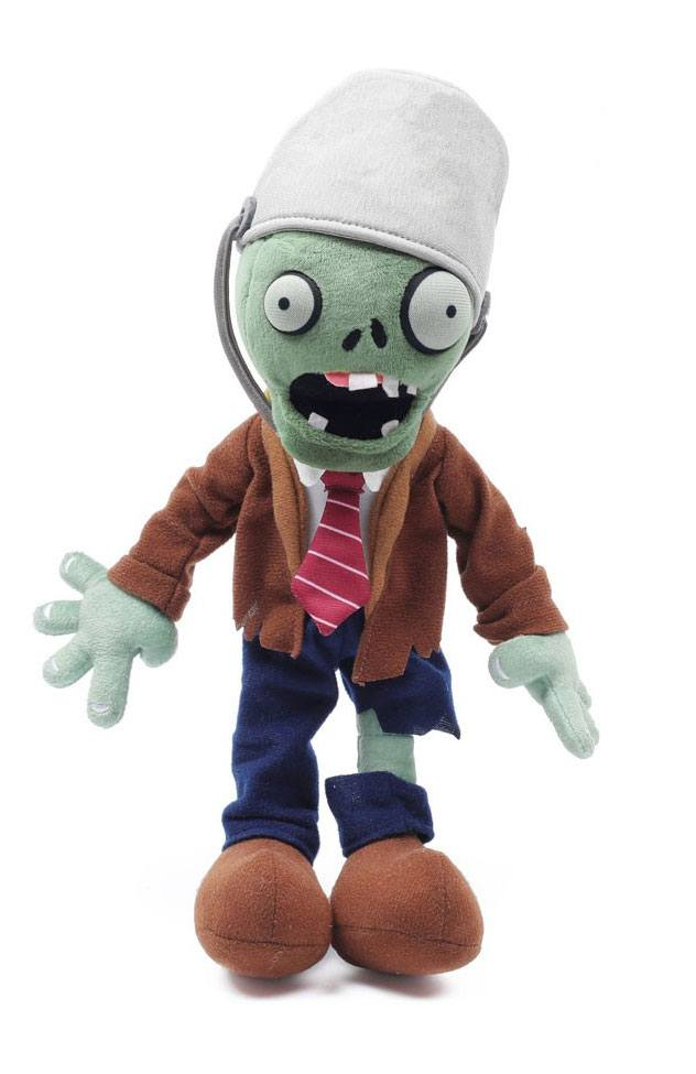 Plants Vs. Zombies Plush Bucket Head Zombie