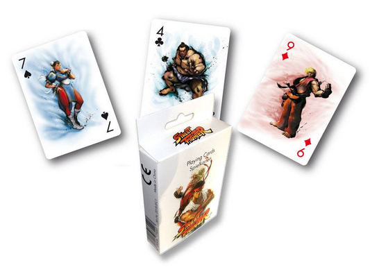 Street Fighter Playing Cards