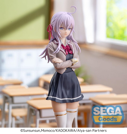 Alya Sometimes Hides Her Feelings in Russian Alya Uniform Luminasta Figure