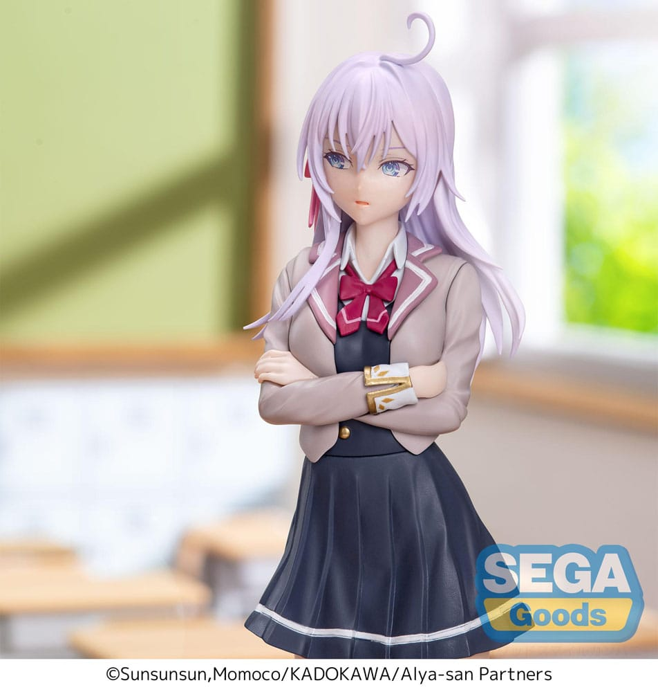 Alya Sometimes Hides Her Feelings in Russian Alya Uniform Luminasta Figure