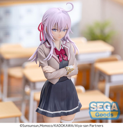 Alya Sometimes Hides Her Feelings in Russian Alya Uniform Luminasta Figure