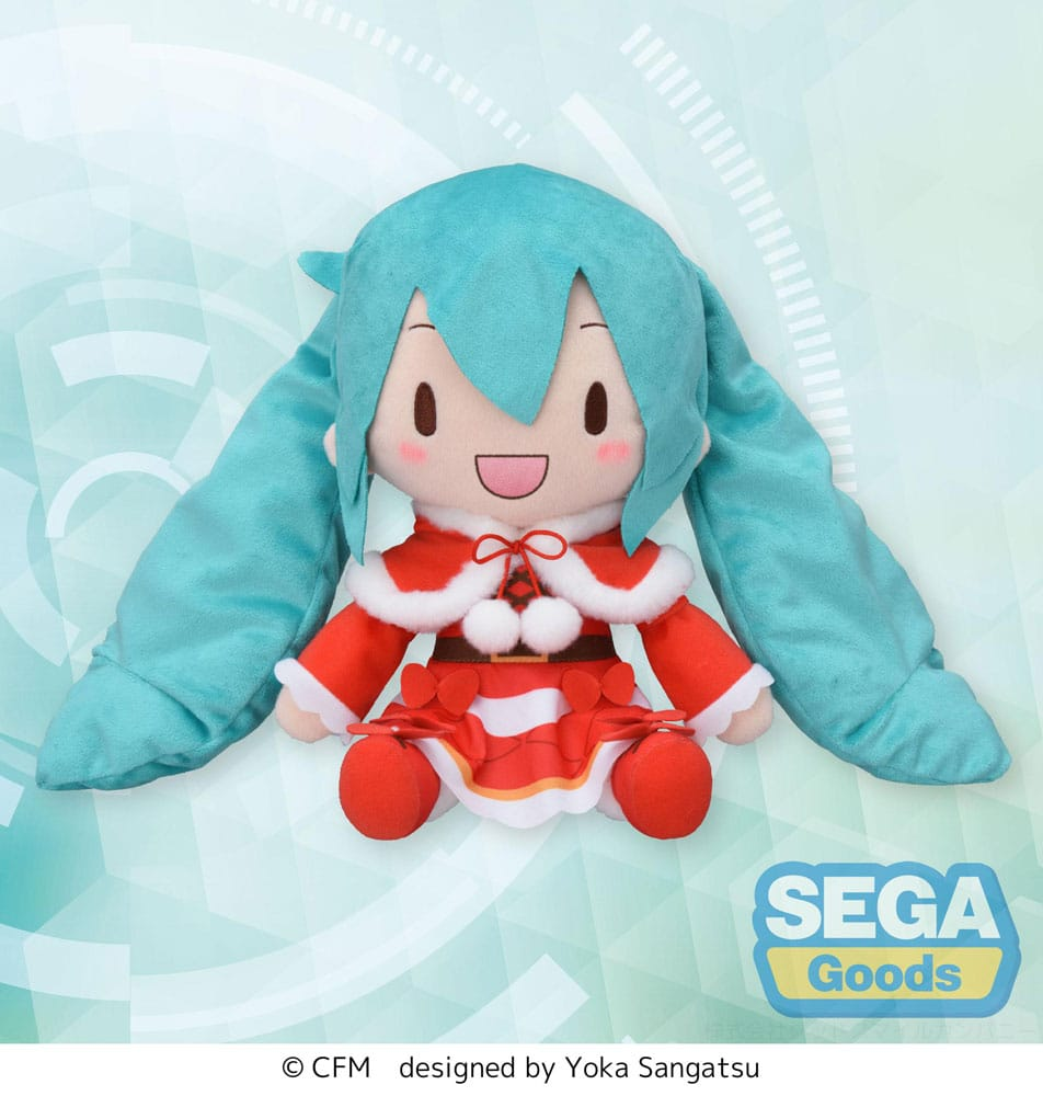 Hatsune Miku Christmas 2024 L SEGA Plush