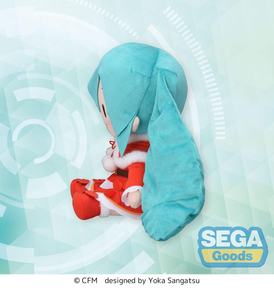 Hatsune Miku Christmas 2024 L SEGA Plush