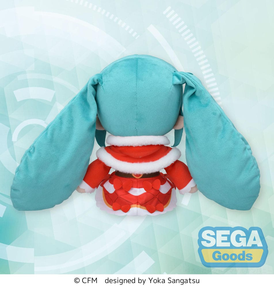 Hatsune Miku Christmas 2024 L SEGA Plush