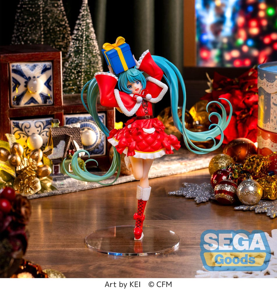 Hatsune Miku Christmas 2024 Luminasta Figure