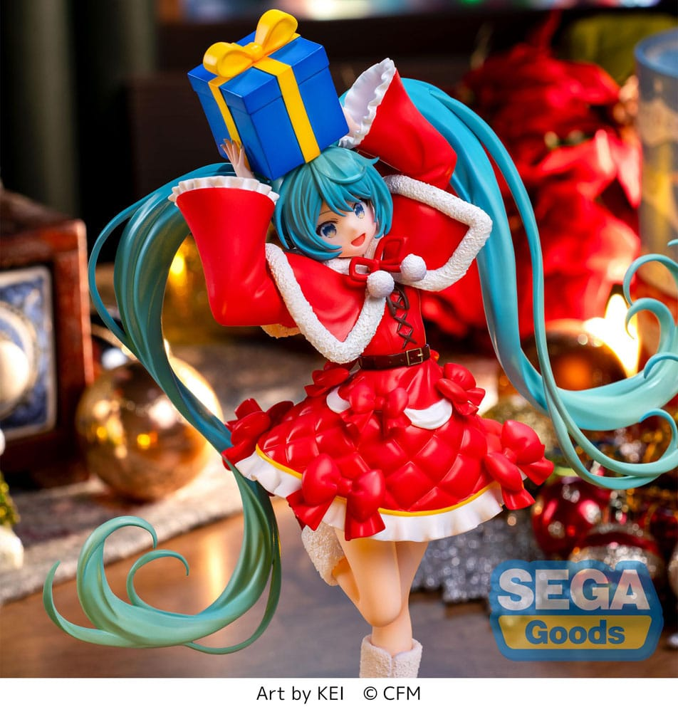 Hatsune Miku Christmas 2024 Luminasta Figure