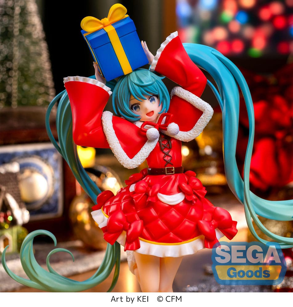 Hatsune Miku Christmas 2024 Luminasta Figure