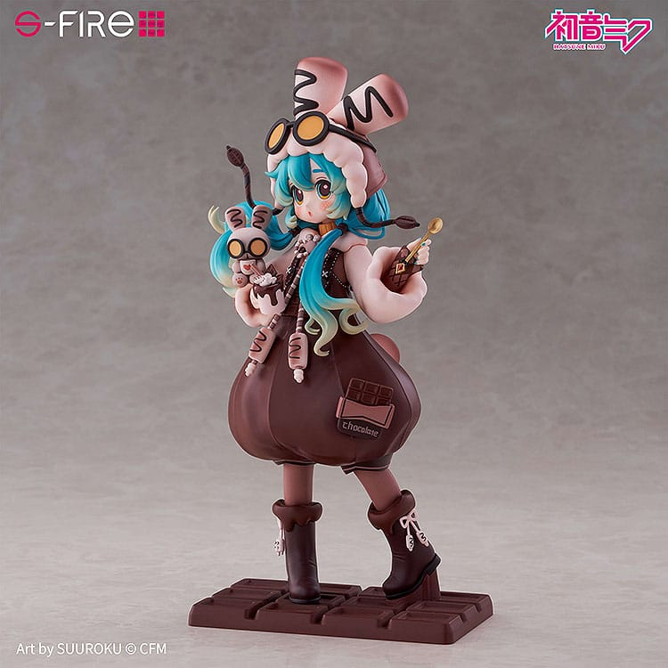 Character Vocal Series 01: Hatsune Miku Statue Hatsune Miku Marshmallow Hot Cocoa