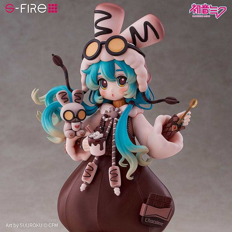 Character Vocal Series 01: Hatsune Miku Statue Hatsune Miku Marshmallow Hot Cocoa