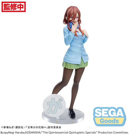 The Quintessential Quintuplets Specials Miku Nakano Luminasta Figure