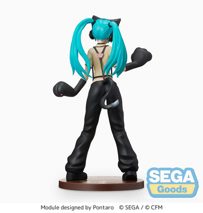 Hatsune Miku Project DIVA Arcade Future Tone - Hatsune Miku Kitty Cat SPM Figure