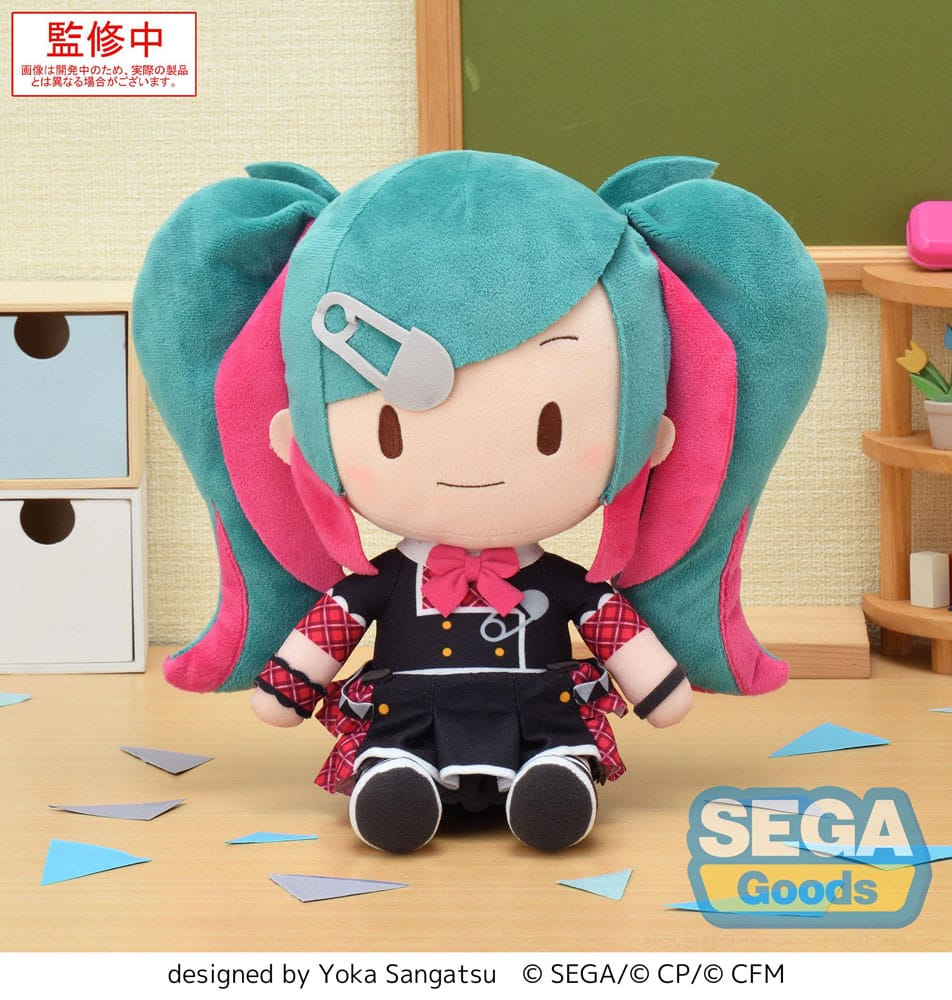 Hatsune Miku Colorful Stage! Classroom SEKAI Miku L Plush