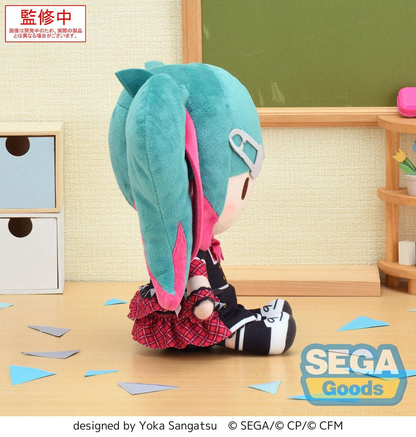 Hatsune Miku Colorful Stage! Classroom SEKAI Miku L Plush