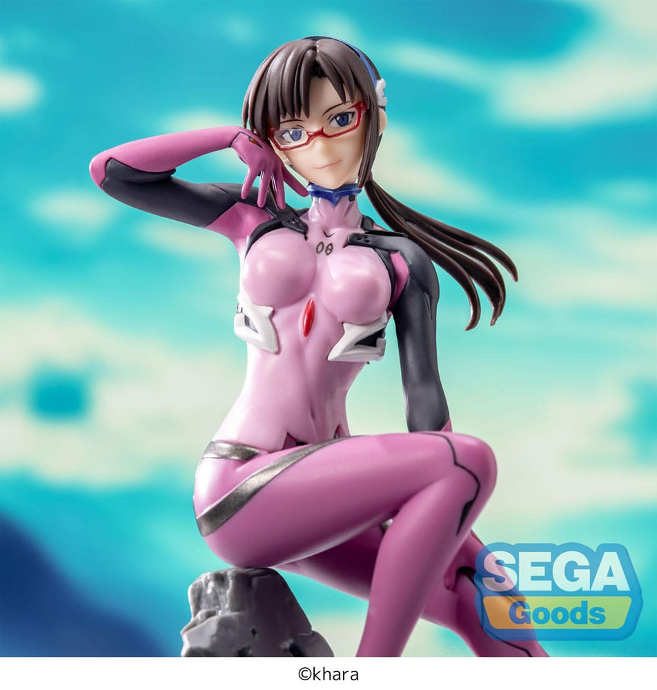 Evangelion: 3.0+1.0 Thrice Upon a Time Mari Makinami Vignetteum 30th Anniversary Luminasta Figure