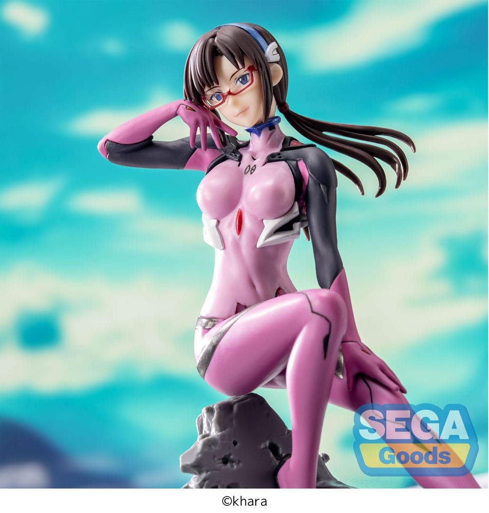 Evangelion: 3.0+1.0 Thrice Upon a Time Mari Makinami Vignetteum 30th Anniversary Luminasta Figure