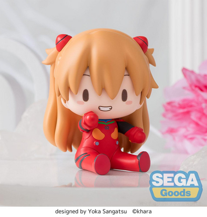 Evangelion: New Theatrical Edition Fuwa Petit Chibi Figure Asuka Langley Plug Suit