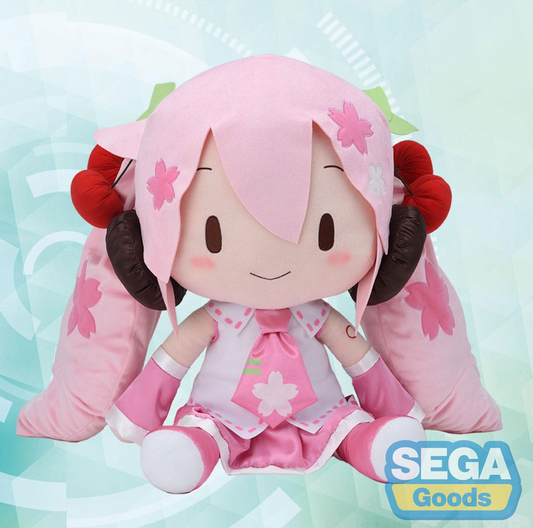 Hatsune Miku Fuwa Petit Plush Sakura Miku Dodeka Jumbo