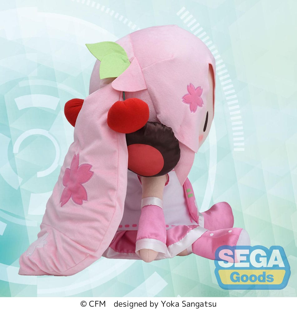 Hatsune Miku Fuwa Petit Plush Sakura Miku Dodeka Jumbo